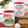 Dear Mom, I Know I'm Not Your Favourite Kid, Gift For Mom, Personalized White Mug, Mother's Day Gift