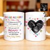 Dear Mommy, This Mother's Day I'll Be Snuggled Up In Your Tummy, Ultrasound Image And Hearts - Personalized Custom Coffee Mug - MOM064_MG Dear Mommy, This Mother's Day I'll Be Snuggled Up In Your Tummy, Ultrasound Image And Hearts - Personalized Custom Coffee Mug - MOM064_MG