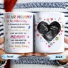 Dear Mommy, This Mother's Day I'll Be Snuggled Up In Your Tummy, Ultrasound Image And Hearts - Personalized Custom Coffee Mug - MOM064_MG Dear Mommy, This Mother's Day I'll Be Snuggled Up In Your Tummy, Ultrasound Image And Hearts - Personalized Custom Coffee Mug - MOM064_MG