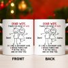 Dear Wife Thanks For Being My Wife, Stick Figures And Hearts - Personalized Custom Coffee Mug - WIF059_MG Dear Wife Thanks For Being My Wife, Stick Figures And Hearts - Personalized Custom Coffee Mug - WIF059_MG