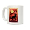 Death Dino Tarot Coffee Mug
