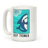 Deep Thinker Shark Coffee Mug Deep Thinker Shark Coffee Mug