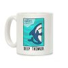 Deep Thinker Shark Coffee Mug Deep Thinker Shark Coffee Mug