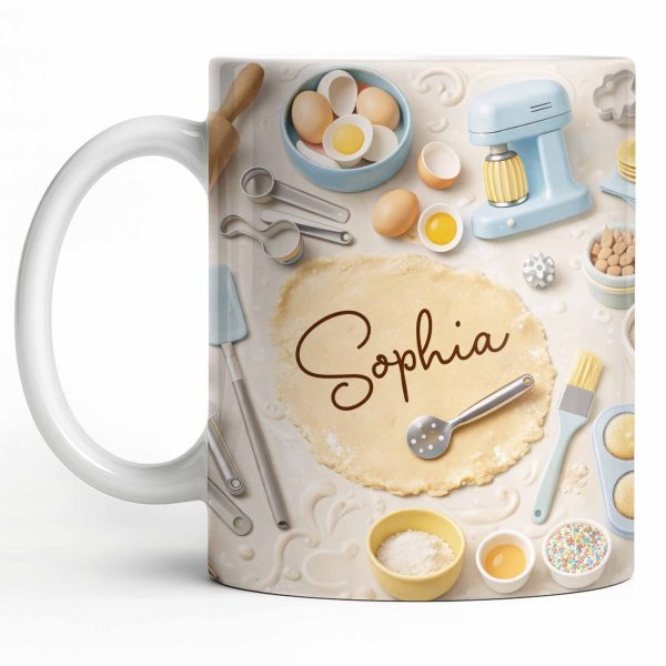 Delightful Celebration of Cooking - Personalized Custom Coffee Mug - HOB036_MG Delightful Celebration of Cooking - Personalized Custom Coffee Mug - HOB036_MG