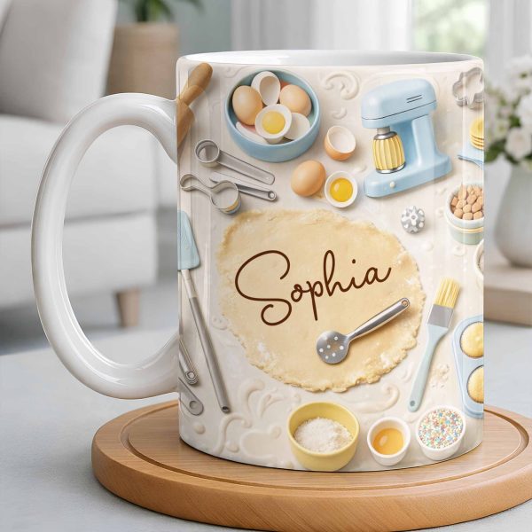 Delightful Celebration of Cooking - Personalized Custom Coffee Mug - HOB036_MG Delightful Celebration of Cooking - Personalized Custom Coffee Mug - HOB036_MG