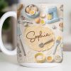 Delightful Celebration of Cooking - Personalized Custom Coffee Mug - HOB036_MG Delightful Celebration of Cooking - Personalized Custom Coffee Mug - HOB036_MG