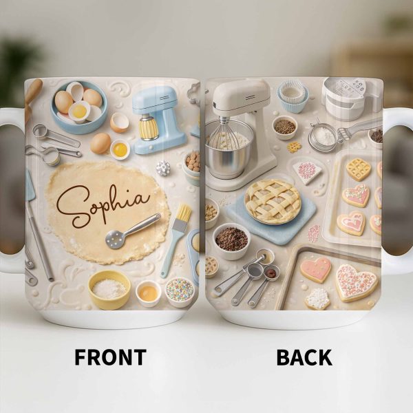 Delightful Celebration of Cooking - Personalized Custom Coffee Mug - HOB036_MG Delightful Celebration of Cooking - Personalized Custom Coffee Mug - HOB036_MG
