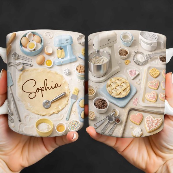 Delightful Celebration of Cooking - Personalized Custom Coffee Mug - HOB036_MG Delightful Celebration of Cooking - Personalized Custom Coffee Mug - HOB036_MG