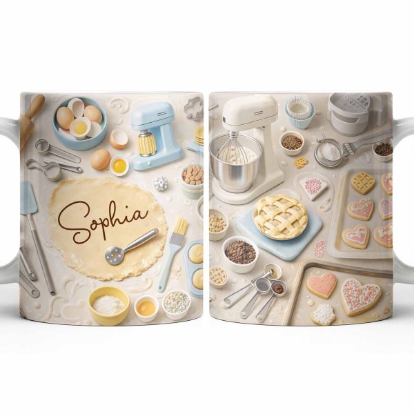 Delightful Celebration of Cooking - Personalized Custom Coffee Mug - HOB036_MG Delightful Celebration of Cooking - Personalized Custom Coffee Mug - HOB036_MG