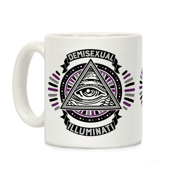 Demisexual Illuminati Coffee Mug Demisexual Illuminati Coffee Mug