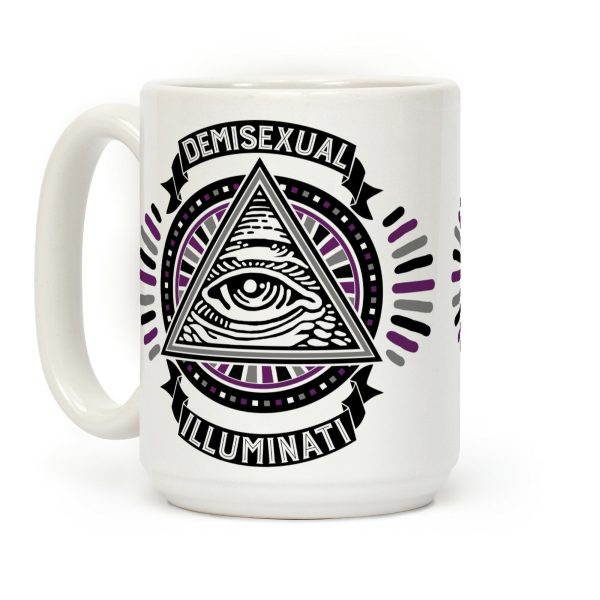 Demisexual Illuminati Coffee Mug Demisexual Illuminati Coffee Mug