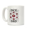 Dice Dad Coffee Mug Dice Dad Coffee Mug