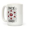 Dice Dad Coffee Mug Dice Dad Coffee Mug
