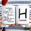 Difference Maker Appreciation Mug With Monogram - Personalized Custom Coffee Mug - COL085_MG