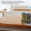 Digital And Laser Measurement Tape Digital And Laser Measurement Tape