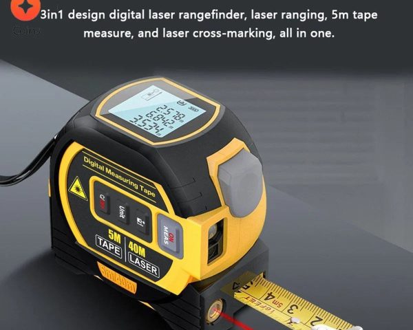 Digital And Laser Measurement Tape Digital And Laser Measurement Tape