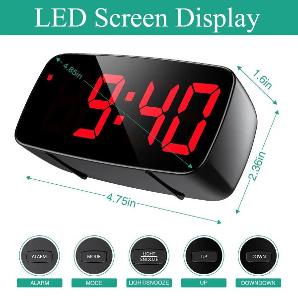 Digital Led Clock Desktop Alarm Clock Digital Led Clock Desktop Alarm Clock