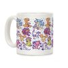 Digital Monsters Pattern Coffee Mug Digital Monsters Pattern Coffee Mug