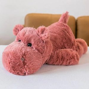 Dinosaur Hippo Weighted Plush Toy - Soft, Adorable Gift for Kids
