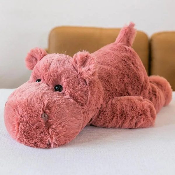 Dinosaur Hippo Weighted Plush Toy - Soft, Adorable Gift for Kids Dinosaur Hippo Weighted Plush Toy - Soft, Adorable Gift for Kids