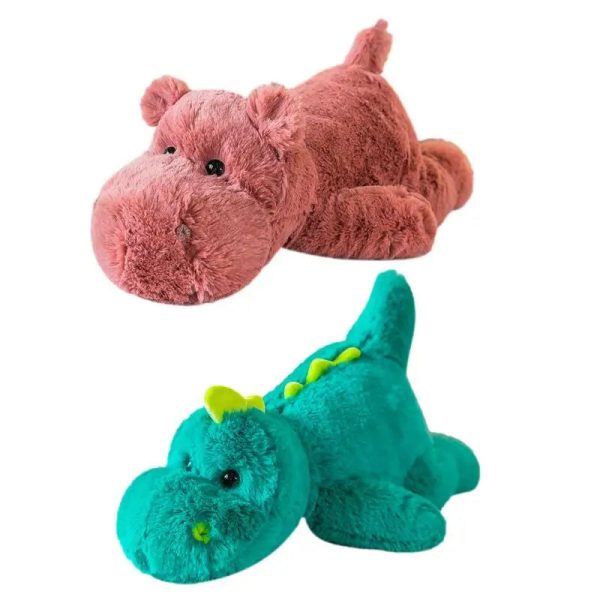 Dinosaur Hippo Weighted Plush Toy - Soft, Adorable Gift for Kids Dinosaur Hippo Weighted Plush Toy - Soft, Adorable Gift for Kids