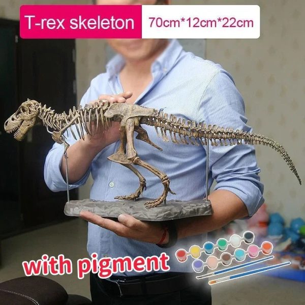 Dinosaur Skeleton Toys Ornament Simulation T-Rex Model Dinosaur Skeleton Toys Ornament Simulation T-Rex Model