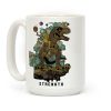 Dinosaur Strength Tarot Coffee Mug Dinosaur Strength Tarot Coffee Mug