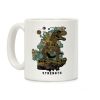 Dinosaur Strength Tarot Coffee Mug Dinosaur Strength Tarot Coffee Mug
