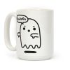 Disapproving Ghost Coffee Mug Disapproving Ghost Coffee Mug