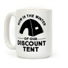 Discount Tent Coffee Mug Discount Tent Coffee Mug