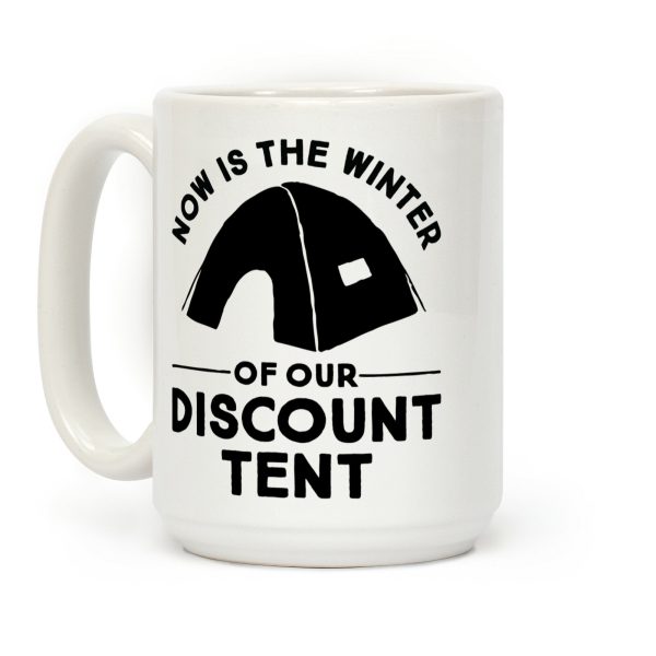 Discount Tent Coffee Mug Discount Tent Coffee Mug