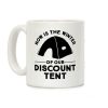 Discount Tent Coffee Mug Discount Tent Coffee Mug