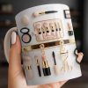 Discover Your Perfect Makeup Look, Featuring Beauty Accessories - Personalized Custom Coffee Mug - HOB077_MG Discover Your Perfect Makeup Look, Featuring Beauty Accessories - Personalized Custom Coffee Mug - HOB077_MG