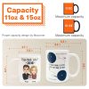 Distance Means So Little - Personalized Mug Distance Means So Little - Personalized Mug