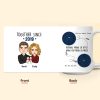 Distance Means So Little - Personalized Mug Distance Means So Little - Personalized Mug