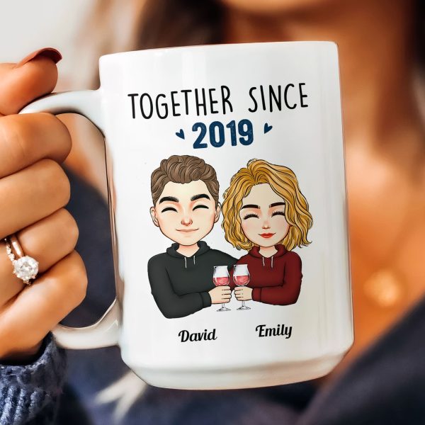 Distance Means So Little - Personalized Mug Distance Means So Little - Personalized Mug