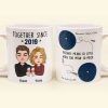 Distance Means So Little - Personalized Mug Distance Means So Little - Personalized Mug