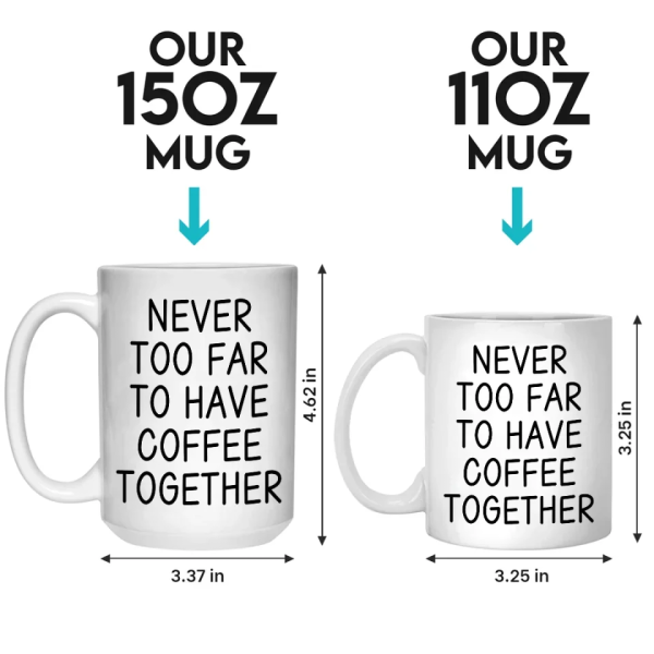 Distance Only Makes Our Friendship Grow Stronger - Bestie Personalized Custom Mug - Christmas Gift For Best Friends, BFF, Sisters Distance Only Makes Our Friendship Grow Stronger - Bestie Personalized Custom Mug - Christmas Gift For Best Friends, BFF, Sisters