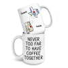 Distance Only Makes Our Friendship Grow Stronger - Bestie Personalized Custom Mug - Christmas Gift For Best Friends, BFF, Sisters Distance Only Makes Our Friendship Grow Stronger - Bestie Personalized Custom Mug - Christmas Gift For Best Friends, BFF, Sisters
