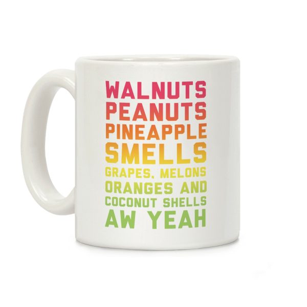 DK Rap Lyrics Coffee Mug
