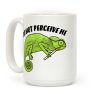 Do Not Perceive Me Chameleon Coffee Mug Do Not Perceive Me Chameleon Coffee Mug