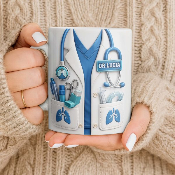 Doctor Nutritional Facts Dedicated Healthcare Hero - Personalized Custom Coffee Mug - DOC092_MG Doctor Nutritional Facts Dedicated Healthcare Hero - Personalized Custom Coffee Mug - DOC092_MG