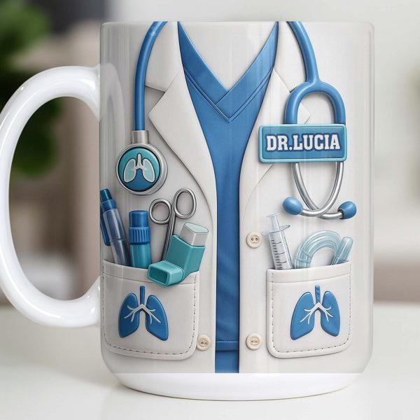 Doctor Nutritional Facts Dedicated Healthcare Hero - Personalized Custom Coffee Mug - DOC092_MG Doctor Nutritional Facts Dedicated Healthcare Hero - Personalized Custom Coffee Mug - DOC092_MG