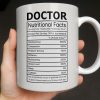 Doctor Nutritional Facts Dedicated Healthcare Hero - Personalized Custom Coffee Mug - DOC092_MG Doctor Nutritional Facts Dedicated Healthcare Hero - Personalized Custom Coffee Mug - DOC092_MG