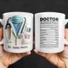 DOCTOR Nutritional Facts, Dedicated Healthcare Hero, Nutritional Label - Personalized Custom Coffee Mug - GRAD279_MG DOCTOR Nutritional Facts, Dedicated Healthcare Hero, Nutritional Label - Personalized Custom Coffee Mug - GRAD279_MG
