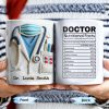 DOCTOR Nutritional Facts, Dedicated Healthcare Hero, Nutritional Label - Personalized Custom Coffee Mug - GRAD279_MG DOCTOR Nutritional Facts, Dedicated Healthcare Hero, Nutritional Label - Personalized Custom Coffee Mug - GRAD279_MG