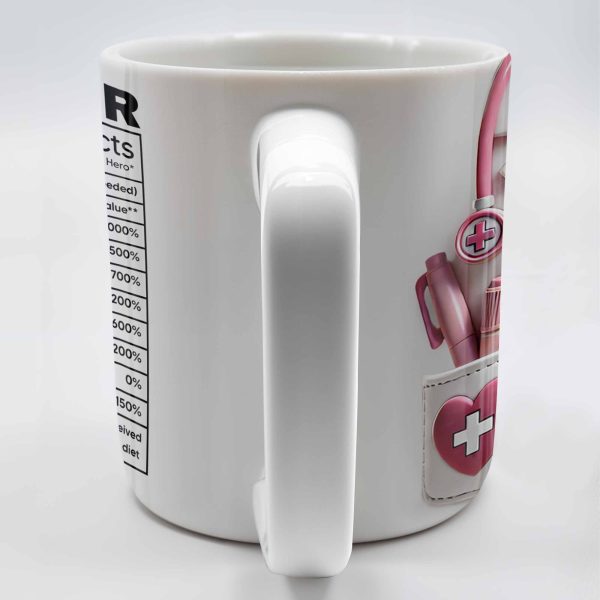 Doctor Nutritional Facts, Hardworking, Compassion, Problem-Solving, Medical Coat and Stethoscope - Personalized Custom Coffee Mug - DOC009_MG Doctor Nutritional Facts, Hardworking, Compassion, Problem-Solving, Medical Coat and Stethoscope - Personalized Custom Coffee Mug - DOC009_MG