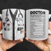 Doctor Nutritional Facts Medical Appreciation - Personalized Custom Coffee Mug - DOC095_MG Doctor Nutritional Facts Medical Appreciation - Personalized Custom Coffee Mug - DOC095_MG
