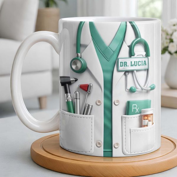 Doctor Nutritional Facts Medical Appreciation - Personalized Custom Coffee Mug - DOC095_MG Doctor Nutritional Facts Medical Appreciation - Personalized Custom Coffee Mug - DOC095_MG
