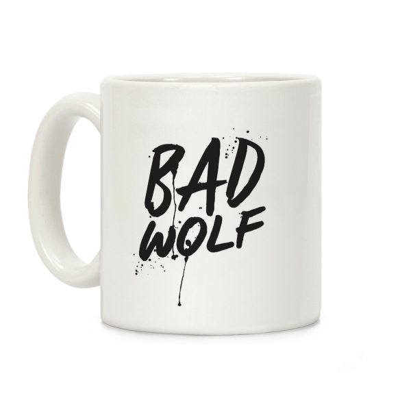 Doctor Who Bad Wolf Coffee Mug Doctor Who Bad Wolf Coffee Mug